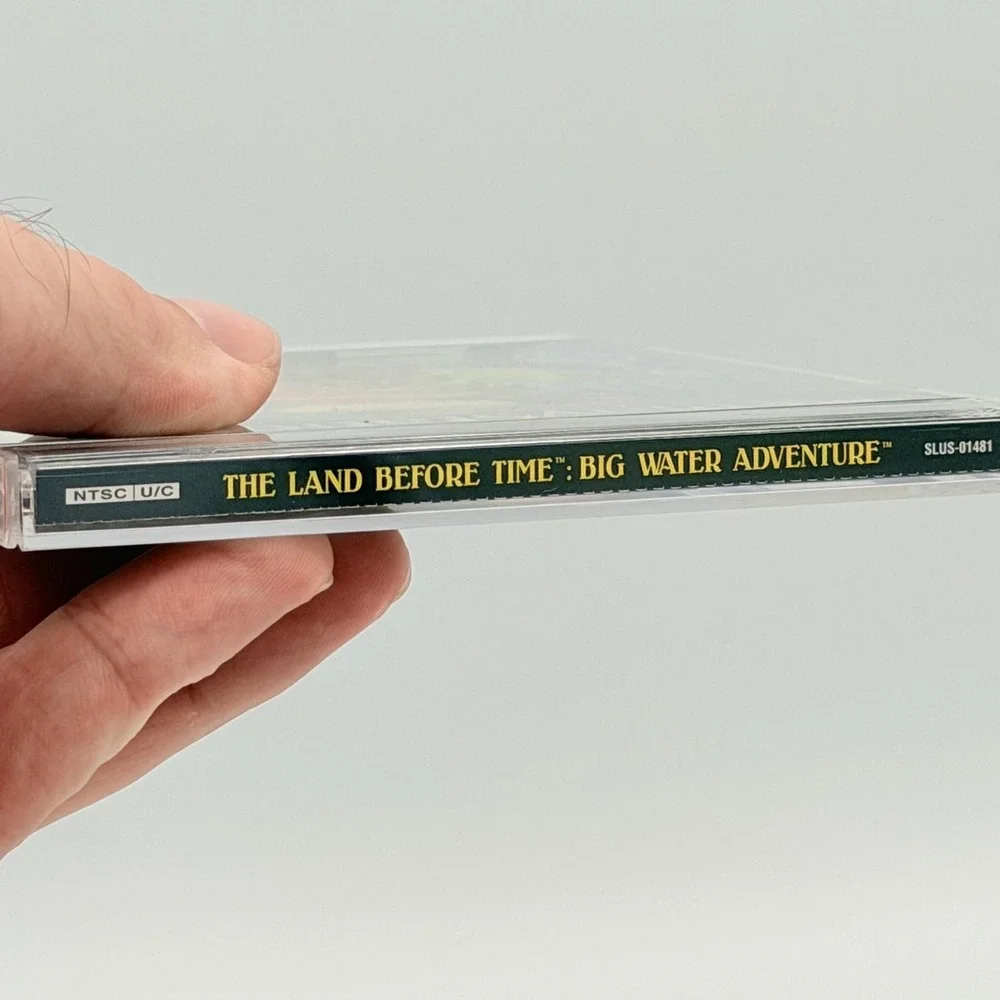 Vintage The Land Before Time Big Water Adventure Sony PS1 Video Game TDK NTSC E